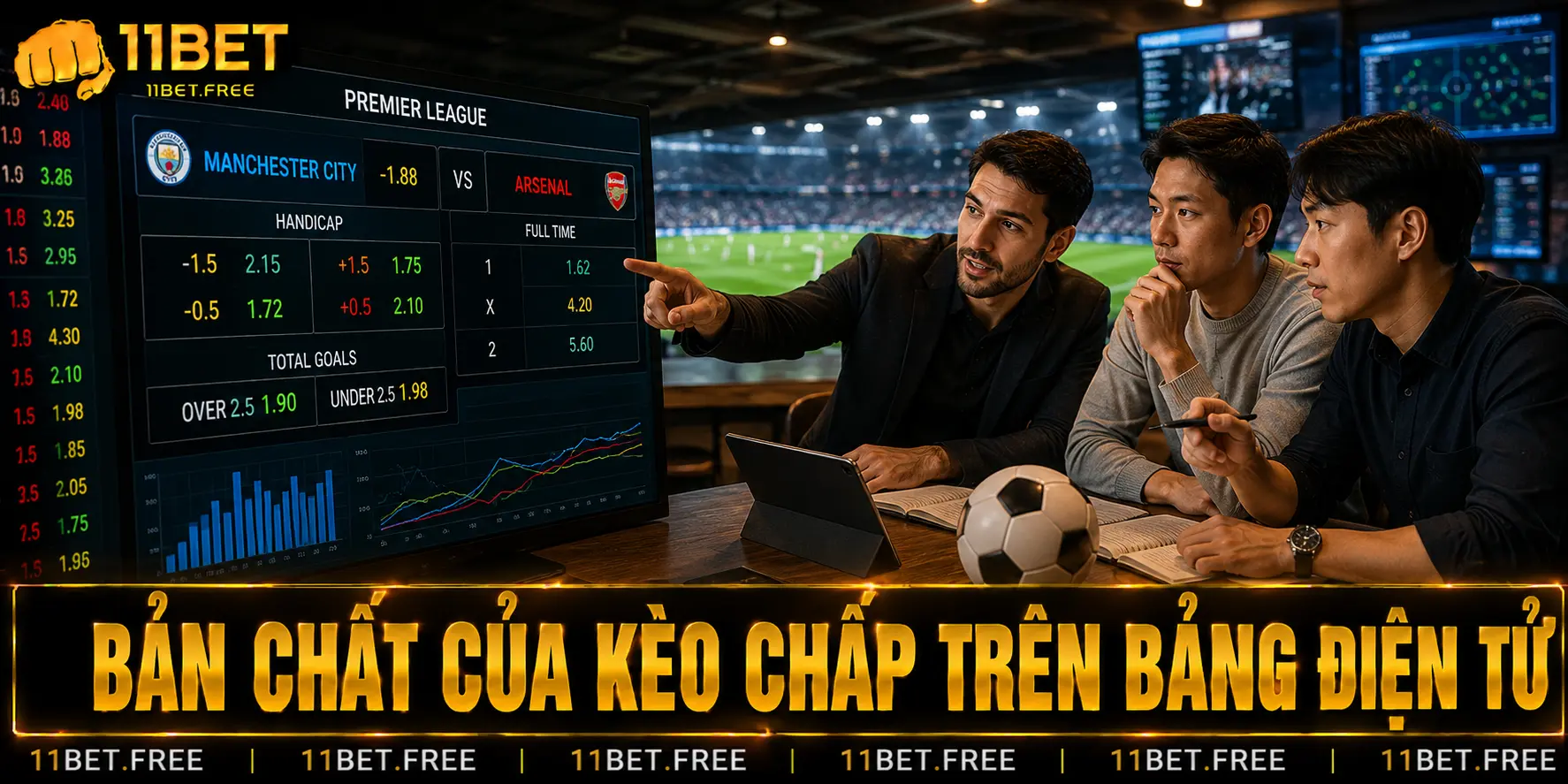 Bản chất của kèo chấp trên bảng điện tử
