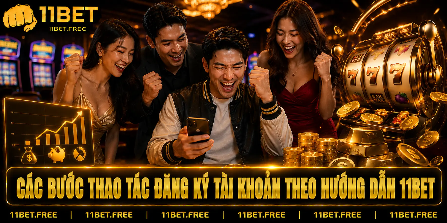 Các bước thao tác đăng ký tài khoản theo hướng dẫn 11bet