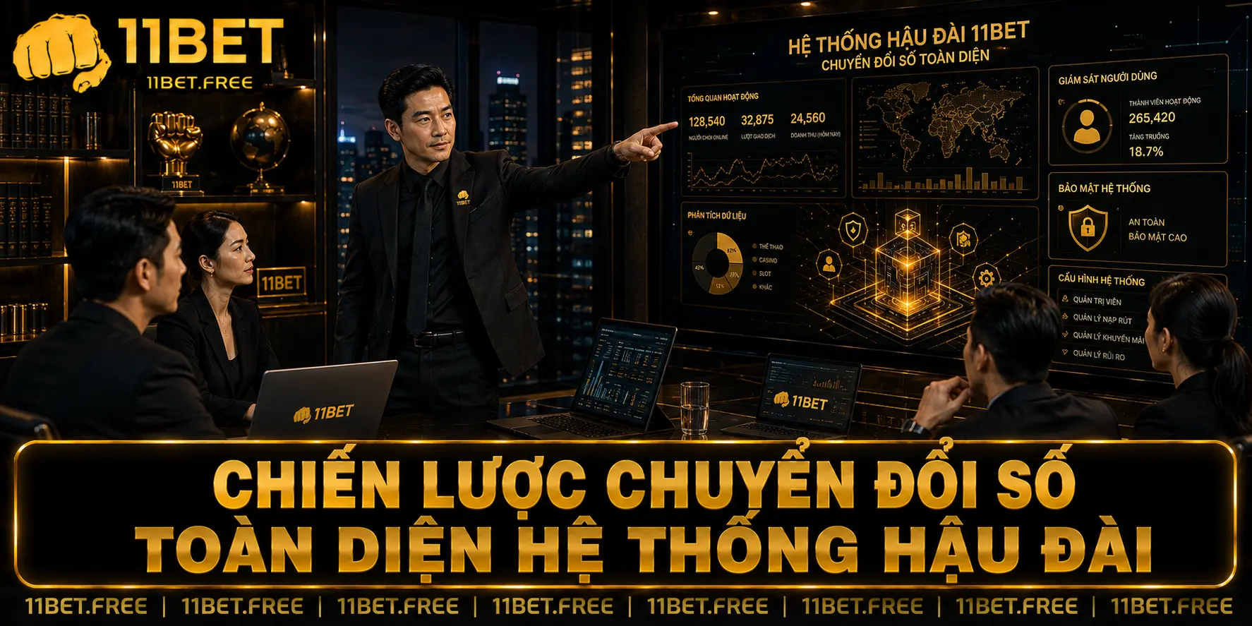 Chiến lược chuyển đổi số toàn diện hệ thống hậu đài