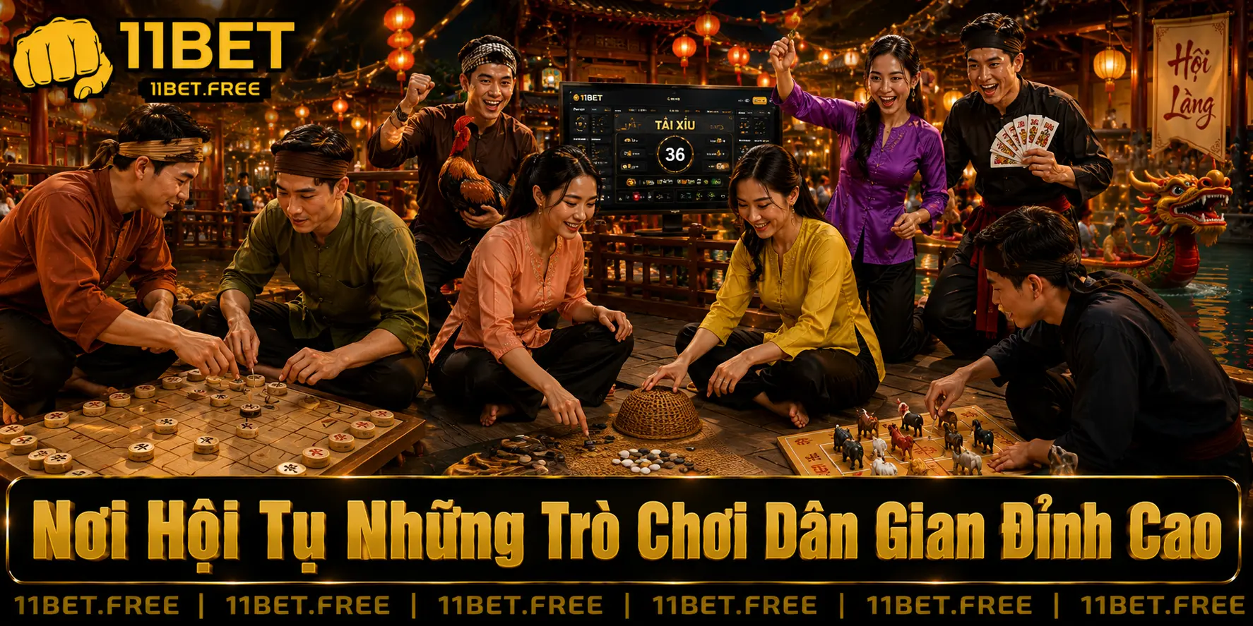 Hội tụ những trò chơi đỉnh cao