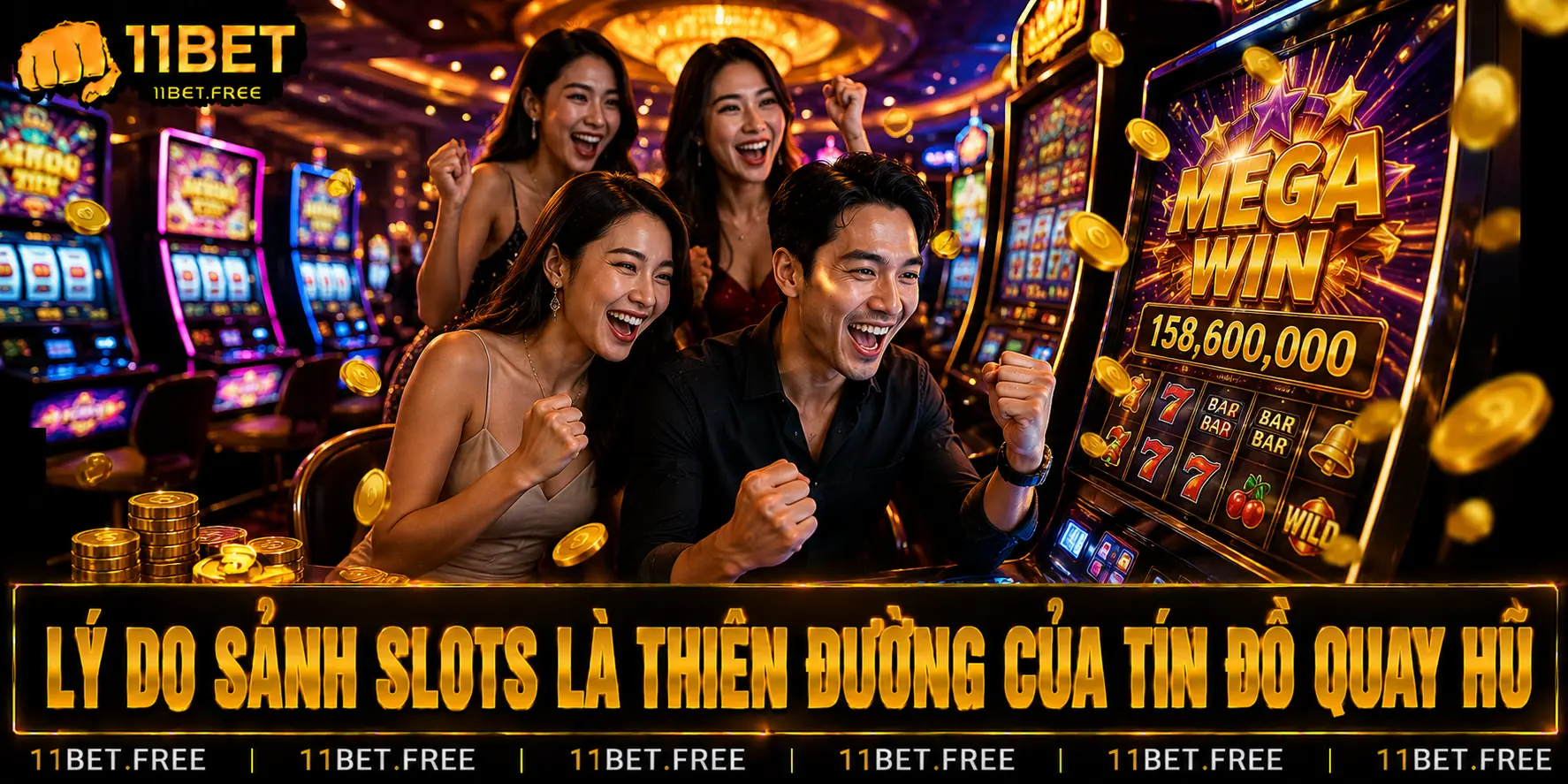 Lý do sảnh slots là thiên đường của tín đồ quay hũ